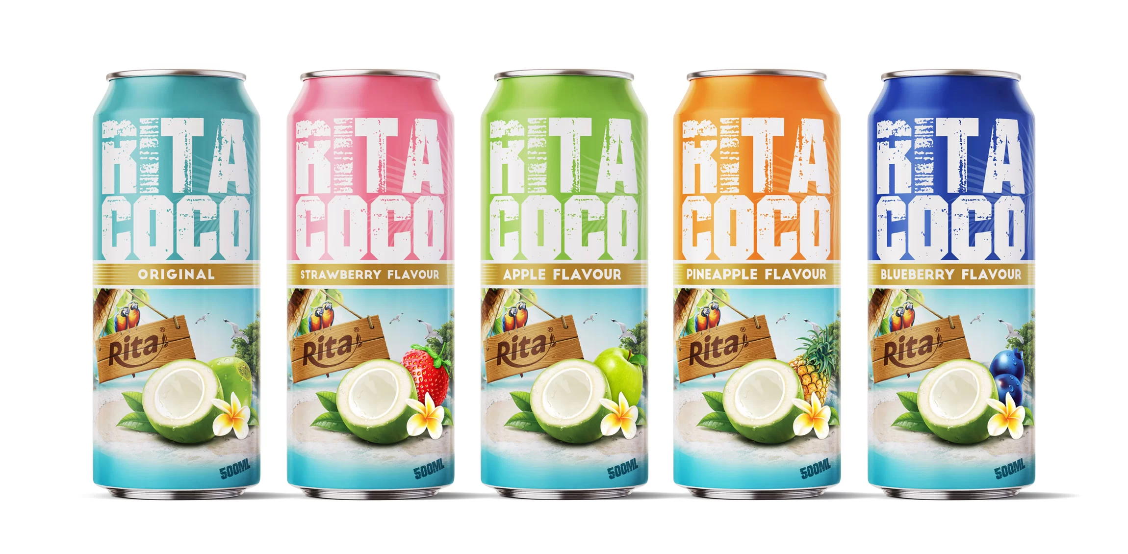 banner rita coconut water drink