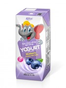 Kids Yogurt with blueberry flavor 200ml
