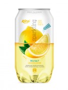 Pet can 350ml Sparkling drink with lemon  flavor