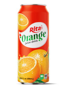 real fruit orange juice combinations drink 490ml cans 