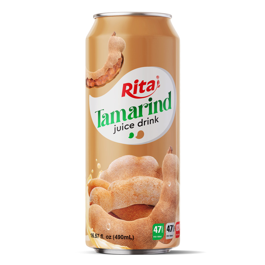 real fruit tamarind juice combinations drink 490ml customeize cans 